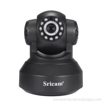 Sricam SP005 H.264 CMOS 3.6mm Lens Remote Monitor IR-CUT Two Way Audio P2P Indoor IP Camera with 128G TF Card Record